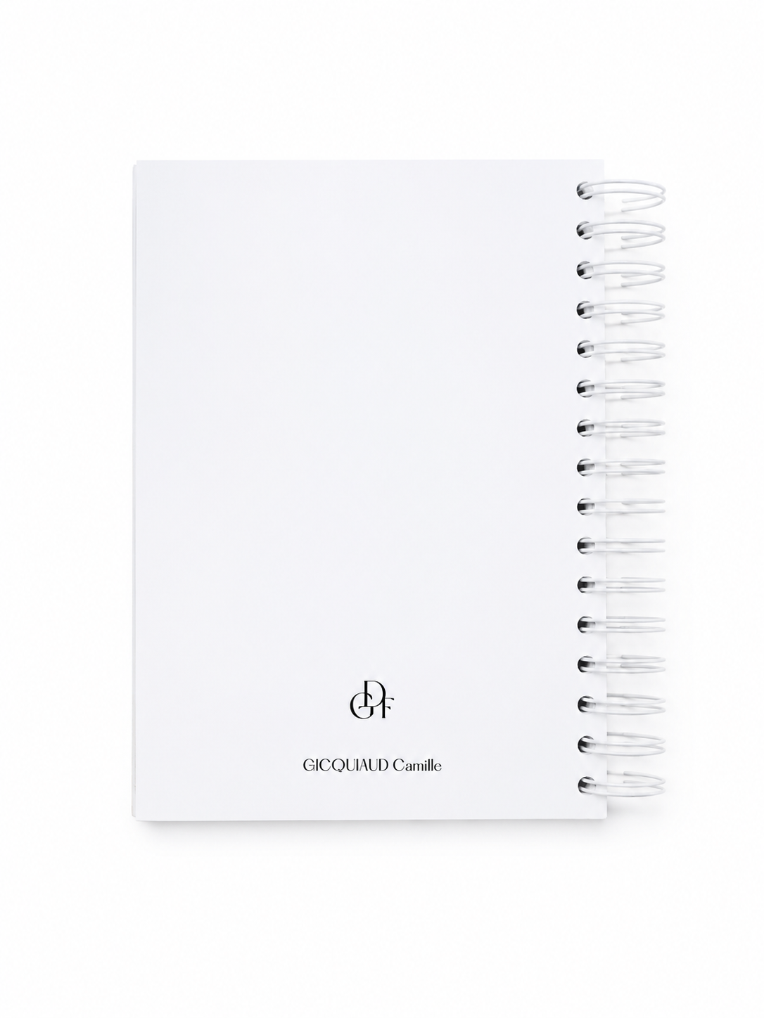 Dos du planner — GICQUIAUD Camille
